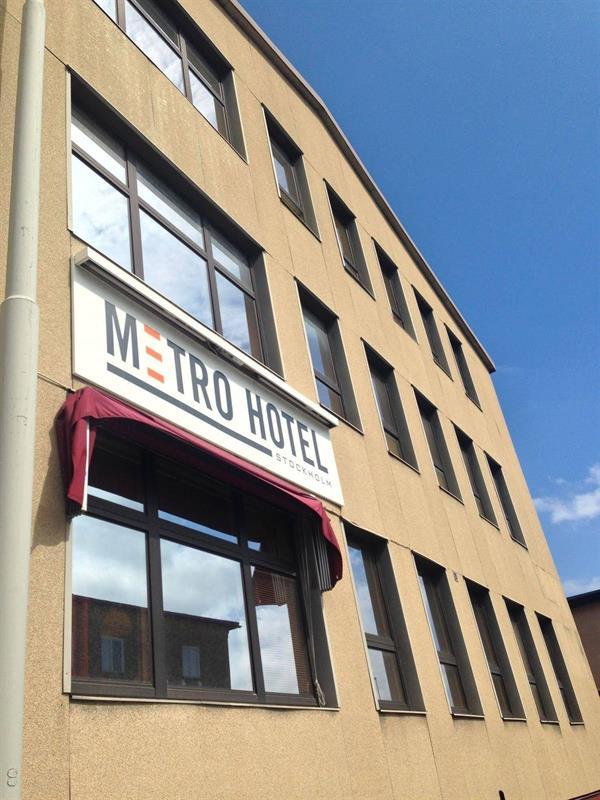 美特罗酒店 斯德哥尔摩 外观 照片